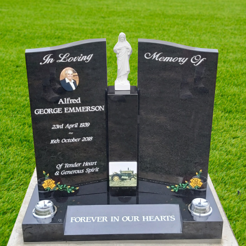 example 1 traditional headstone